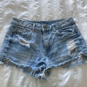 H&M size small ripped shorts